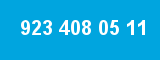 923 408 05 11